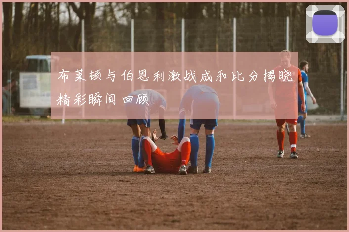 布莱顿与伯恩利激战成和比分揭晓精彩瞬间回顾